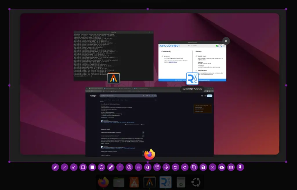 Take Screenshots on Ubuntu Debian Using Flameshot 03
