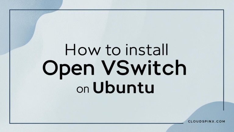 install open vswitch ubuntu