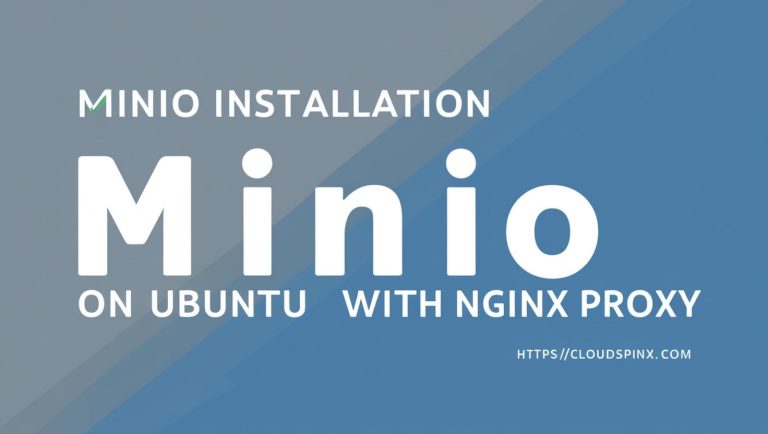 minio installation on ubuntu