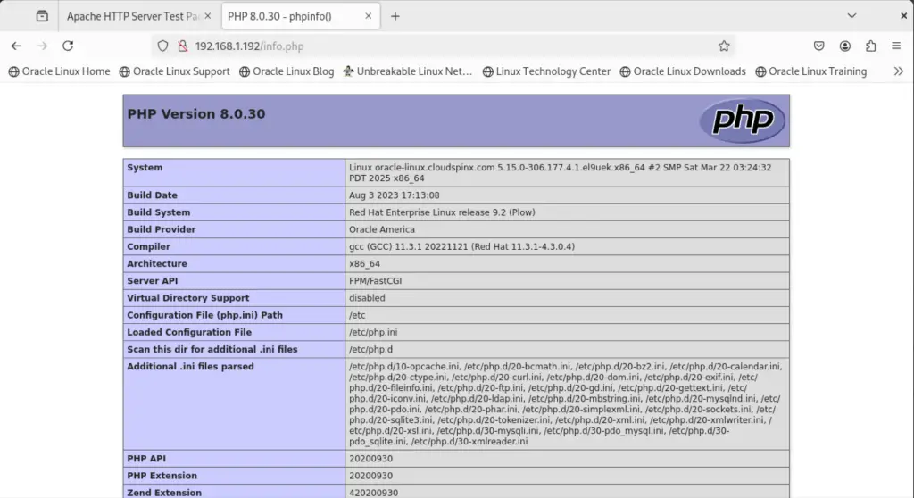 How To Install LAMP Stack on Oracle Linux 9 04