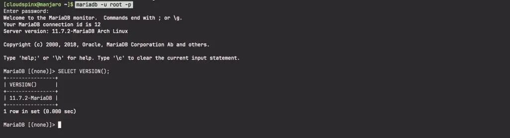 How To Install LEMP Stack on Manjaro Linux 04