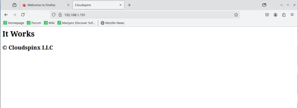 How To Install LEMP Stack on Manjaro Linux 09
