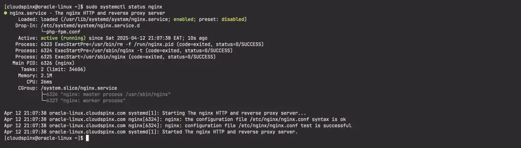 How To Install LibreNMS On Oracle Linux AlmaLinux9 02