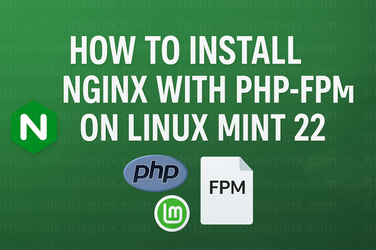 How To Install Nginx with PHP FPM on Linux Mint featured 01