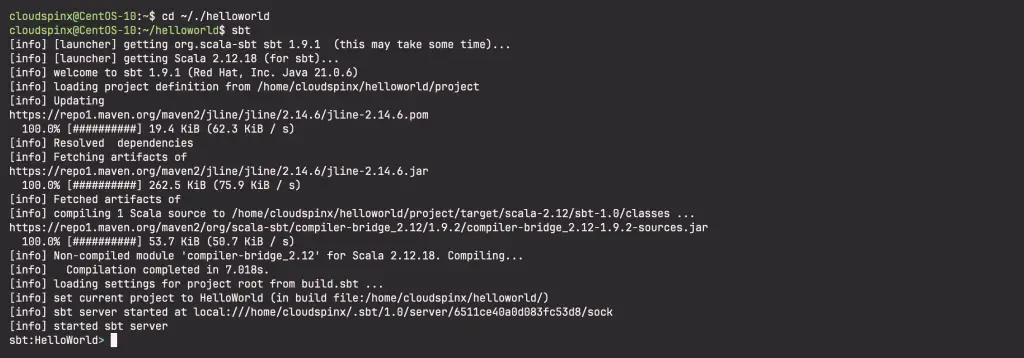 How To Install Scala 3 LTS on CentOS Stream 10 03