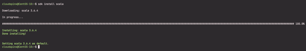 How To Install Scala on CentOS Stream 10 7 How To Install Scala 3 LTS on CentOS Stream 10 07 scaled 1