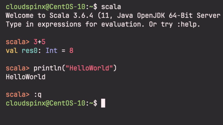 How To Install Scala on CentOS Stream 10