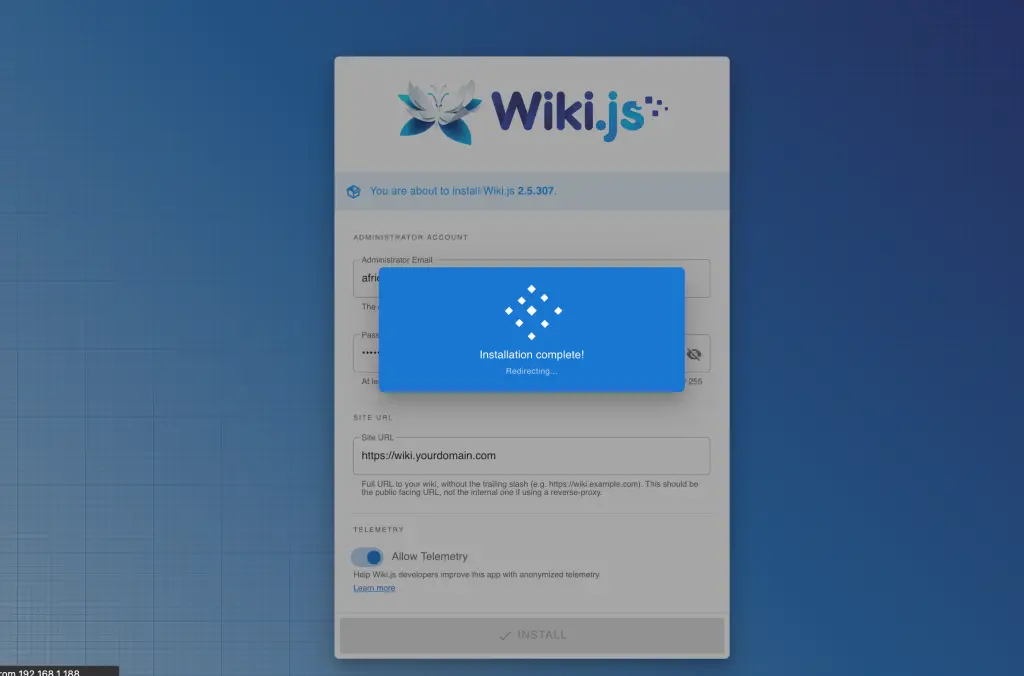 How To Install Wiki.js on Debian 08