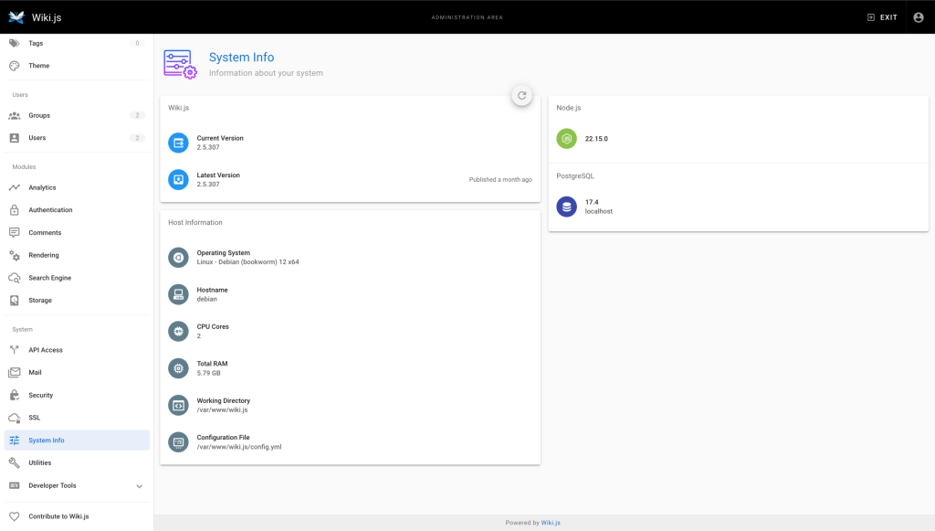 How To Install Wiki.js on Debian 13 scaled 1