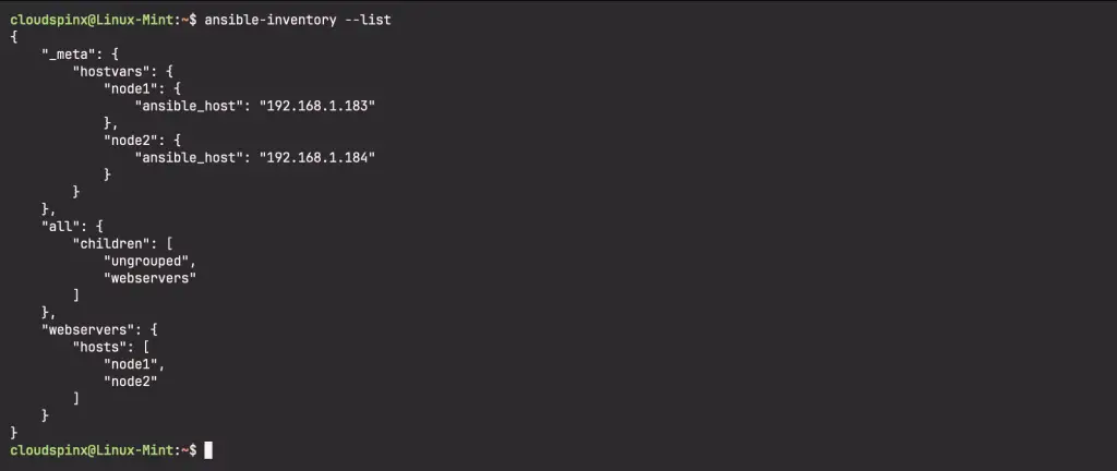How To Install and Use Ansible on Linux Mint 05