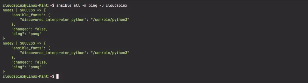 How To Install and Use Ansible on Linux Mint 06