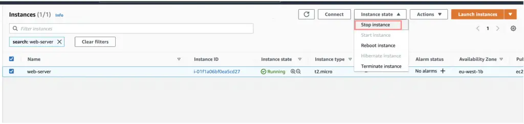 How To Resize EC2 Instance Type on AWS 02