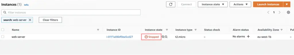 How To Resize EC2 Instance Type on AWS 04
