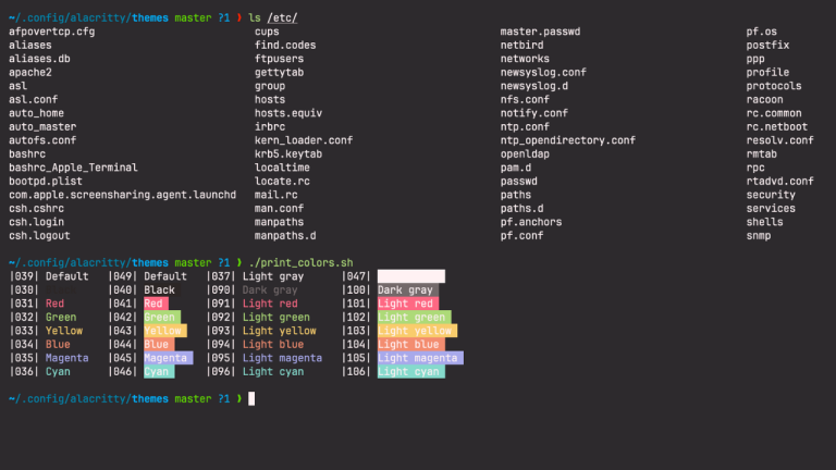 Install Alacritty Terminal Emulator on Linux macOS and Windows