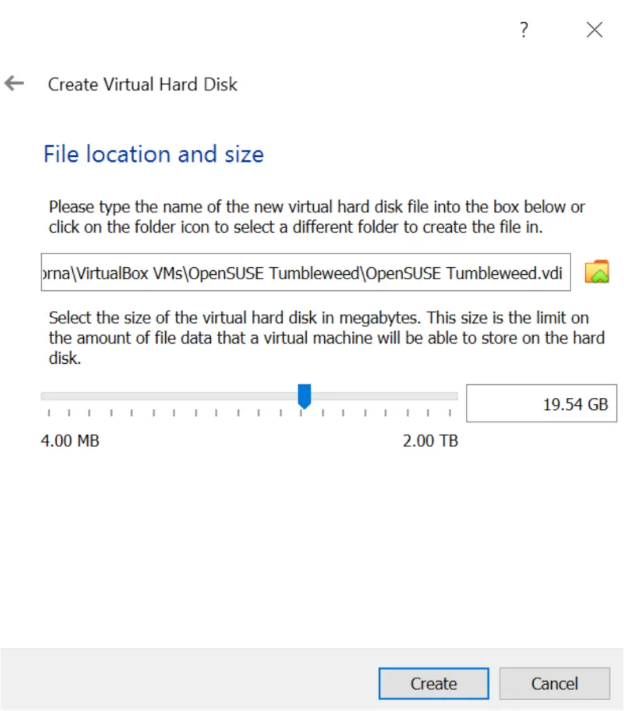 Install OpenSUSE Tumbleweed on VirtualBoxVMware WorkStation 06