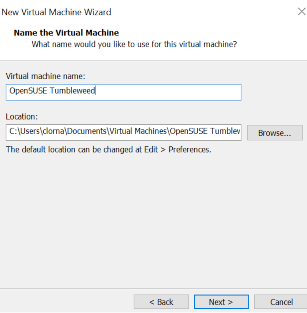 Install OpenSUSE Tumbleweed on VirtualBoxVMware WorkStation 14