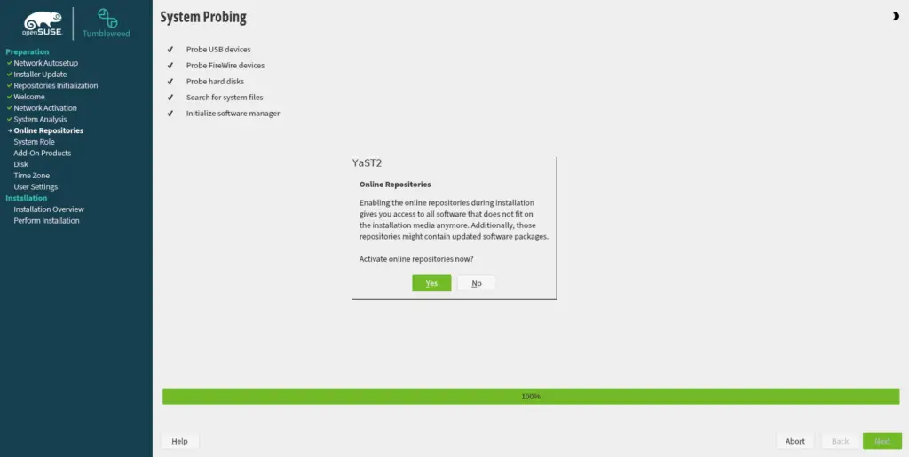 Install OpenSUSE Tumbleweed on VirtualBoxVMware WorkStation 21