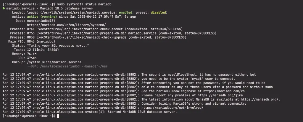 Install Zabbix 7.0 LTS With Nginx on Oracle Linux 9 01