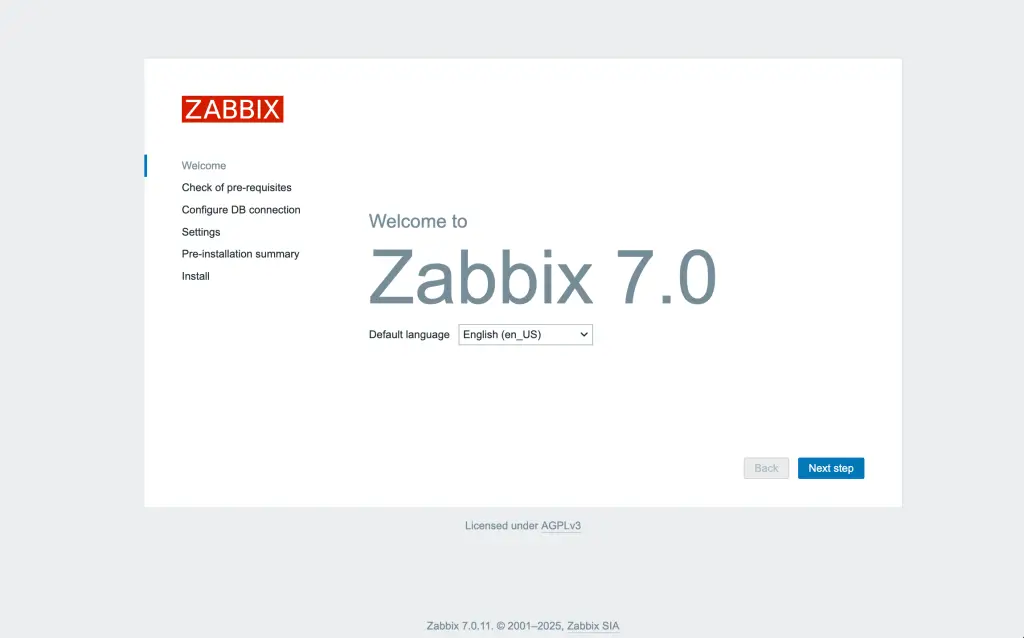 Install Zabbix 7.0 LTS With Nginx on Oracle Linux 9 08
