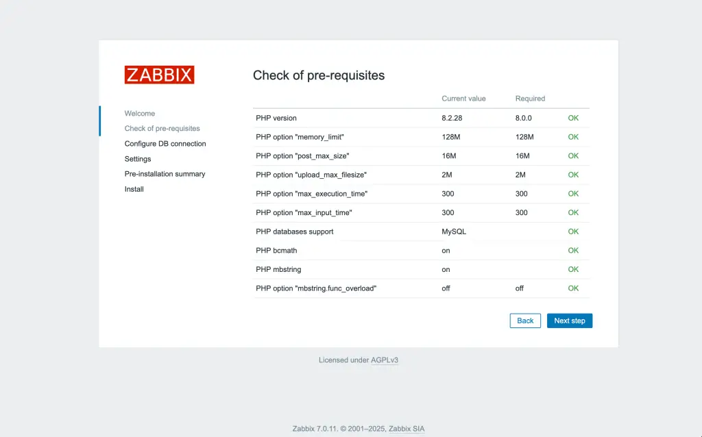 Install Zabbix 7.0 LTS With Nginx on Oracle Linux 9 09