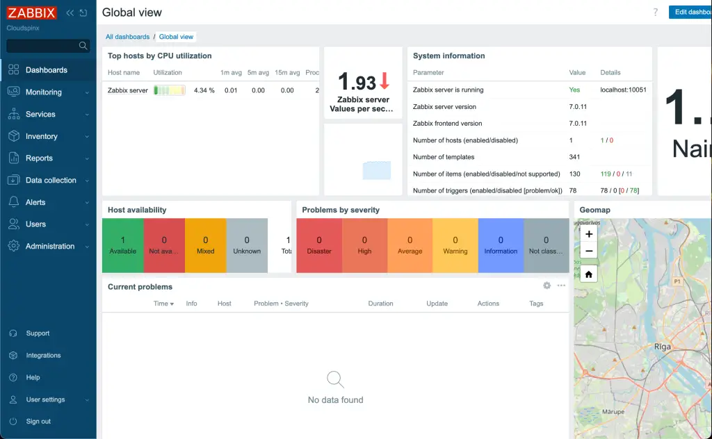 Install Zabbix 7.0 LTS With Nginx on Oracle Linux 9 15