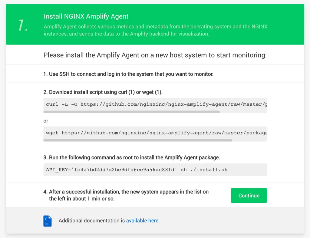 Monitor Nginx Web Server using NGINX Amplify Agent 01