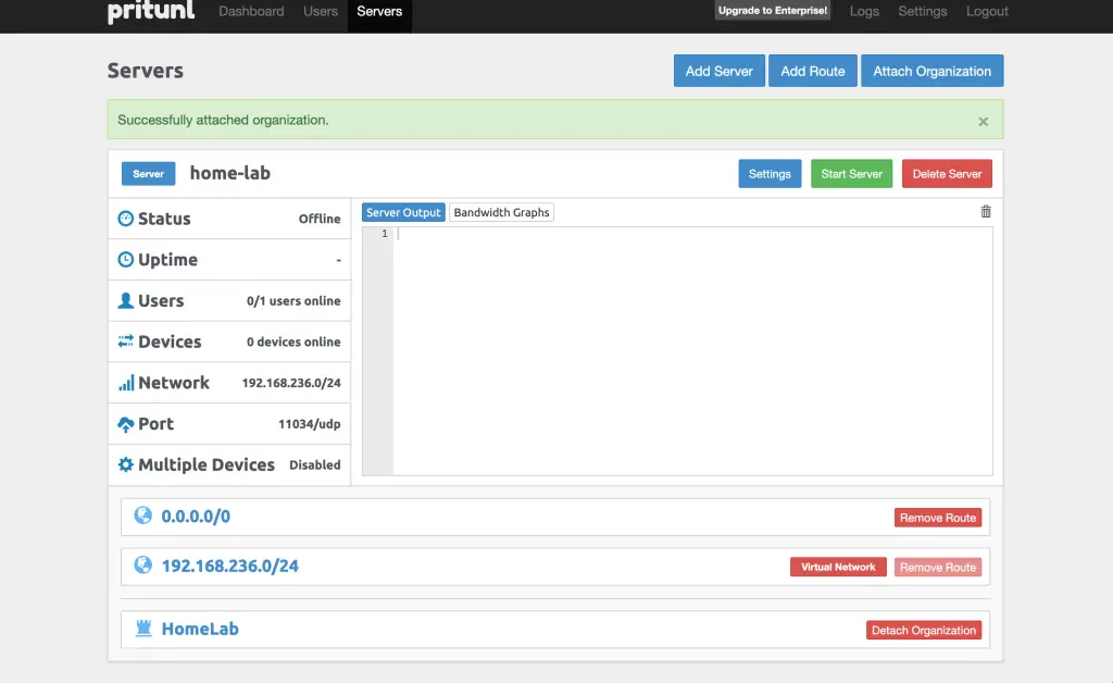 Setup Pritunl VPN Server on CentOS Oracle Linux 9 12