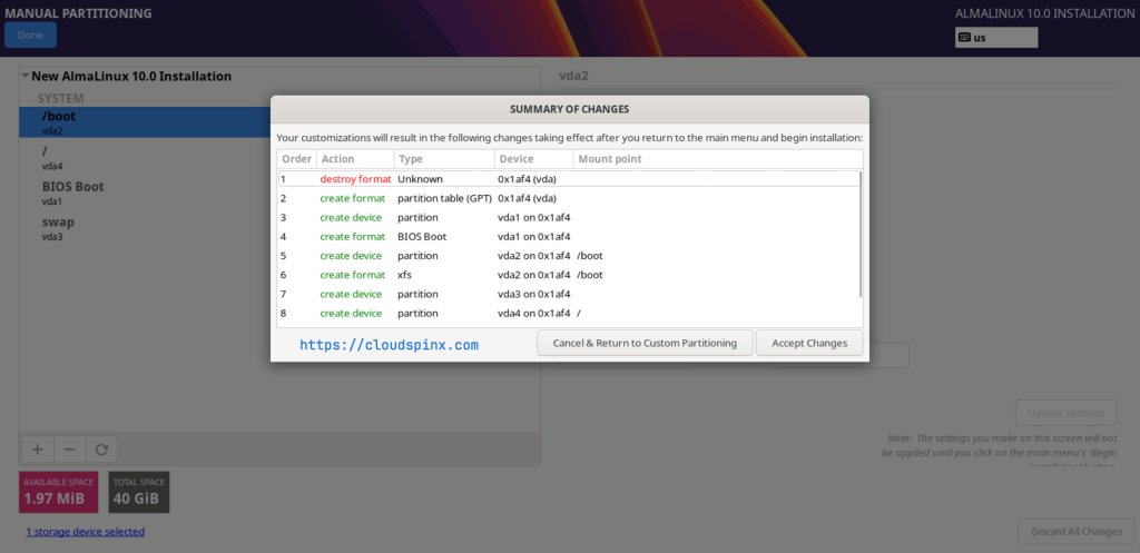 AlmaLinux 10 Installation Guide and Features You Should Know 11