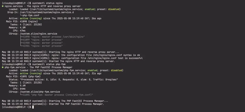 Configure SELinux for Wordpress Website on entOS Stream RHEL 02