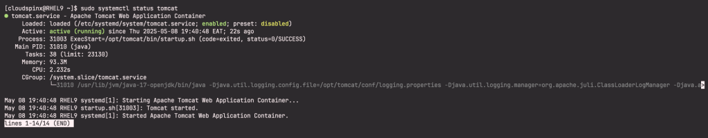 How To Install Apache Tomcat 11 on RHEL 9|CentOS Stream 9 1 How To Install Apache Tomcat 11 on RHELCentOS Stream 9 01 scaled 1