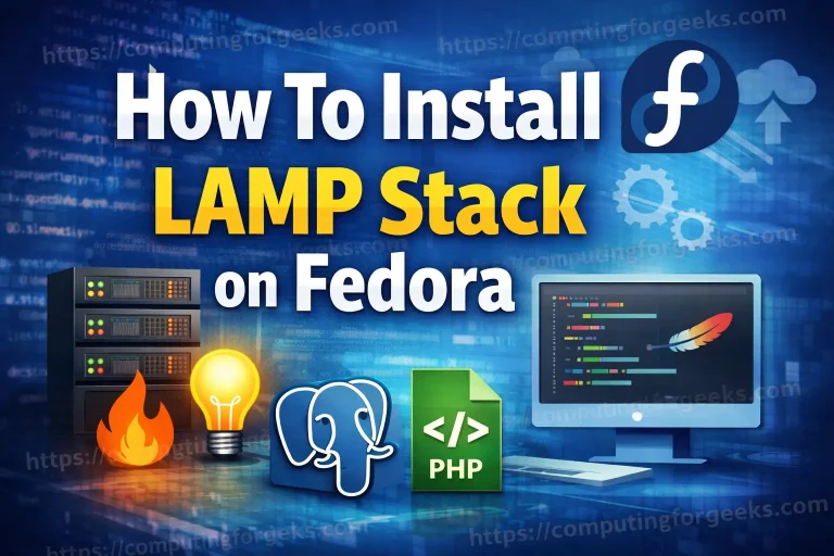How To Install LAMP Stack on Fedora featured