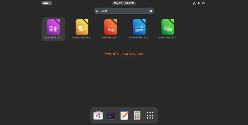How To Install LibreOffice 25.x on CentOS 9 RHEL 9 04