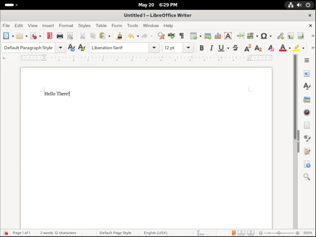 How To Install LibreOffice 25.x on CentOS 9 RHEL 9 05