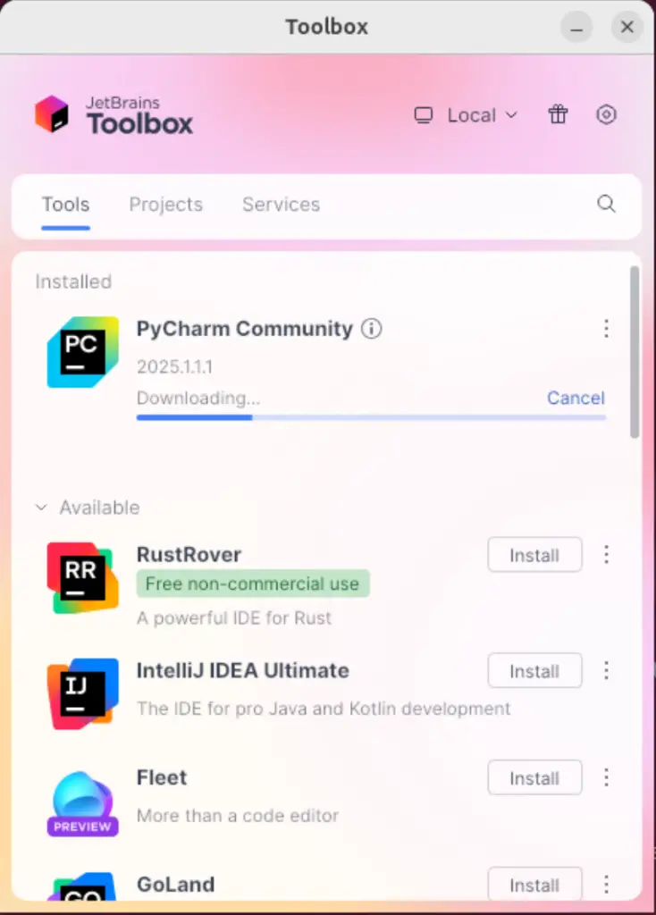 How To Install PyCharm IDE on Ubuntu Debian 04