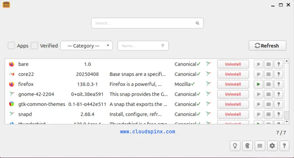 How To Manage Applications on Linux Using Bauh 03