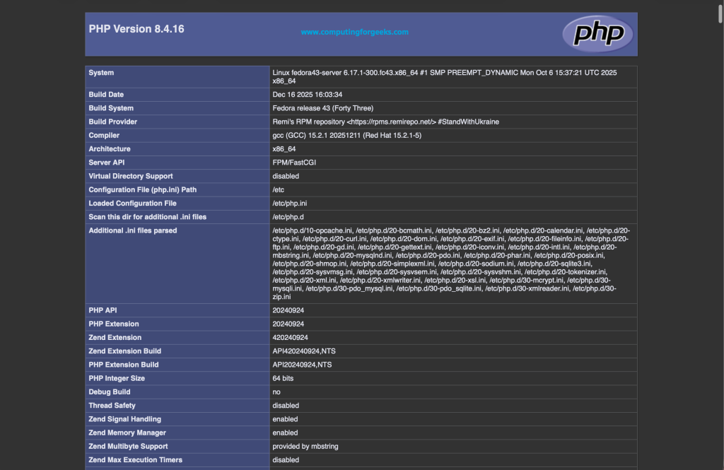 How to install lamp stack on fedora 1