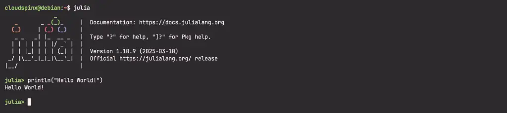 Install Julia Programming Language on Linux Systems 01