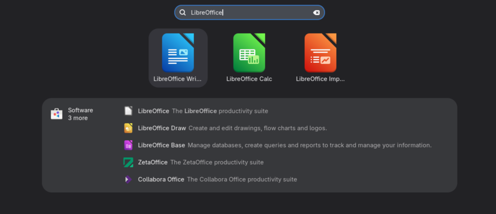 Install Latest LibreOffice on Fedora 01