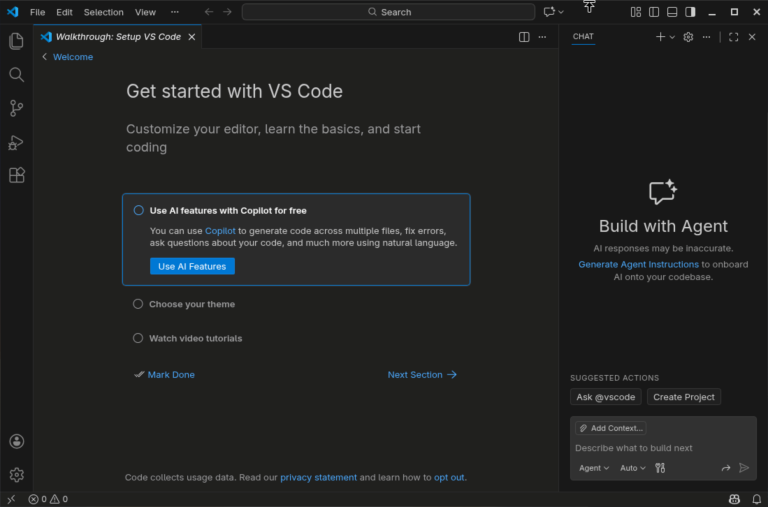 Install Visual Studio Code on Fedora 03