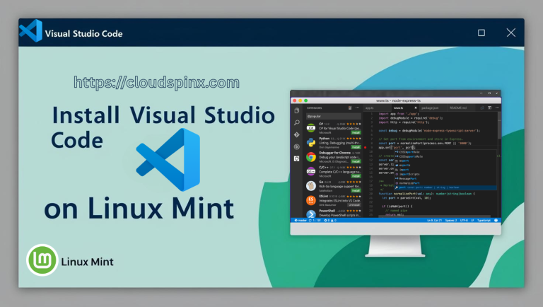 Install Visual Studio Code on Linux Mint 2221