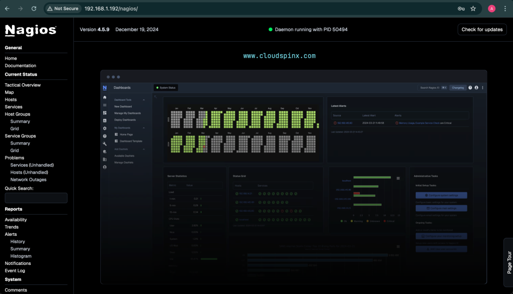 Install and Configure Nagios 4.x on Oracle Linux 9 2 Install and Configure Nagios 4.x on Oracle Linux 9 02 scaled 1