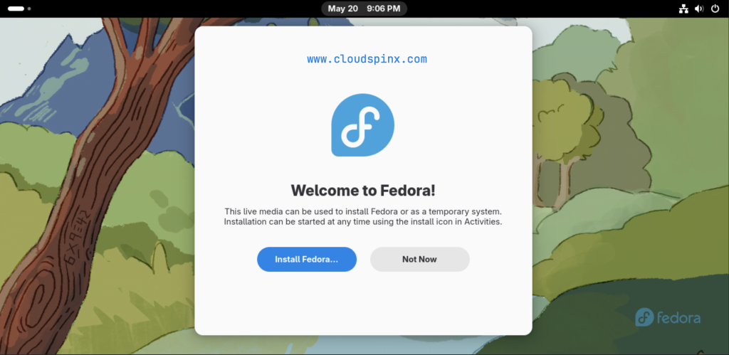 Installing Fedora 42-Step-by-Step Guide With Screenshots 3 Installing Fedora 42 Step by Step Guide With Screenshots 03