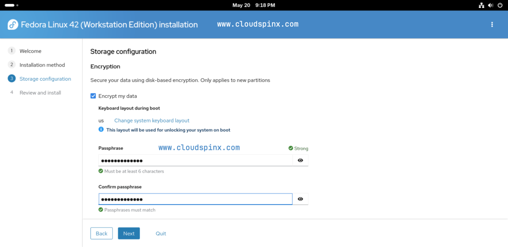 Installing Fedora 42-Step-by-Step Guide With Screenshots 6 Installing Fedora 42 Step by Step Guide With Screenshots 06