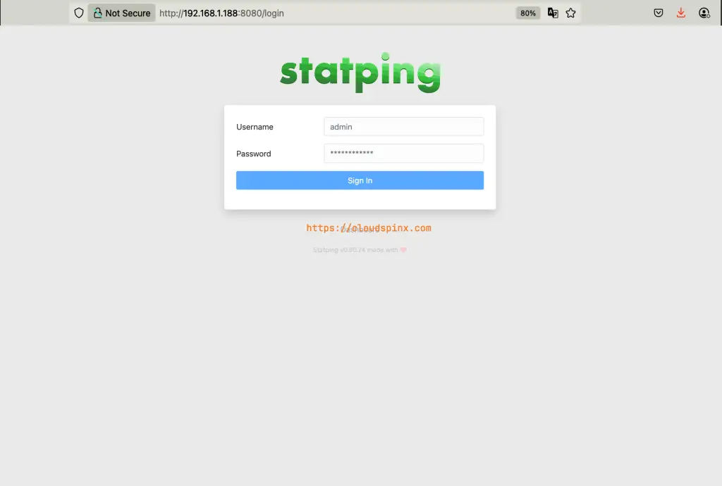 Monitor Websites Applications Uptime With Statping 03