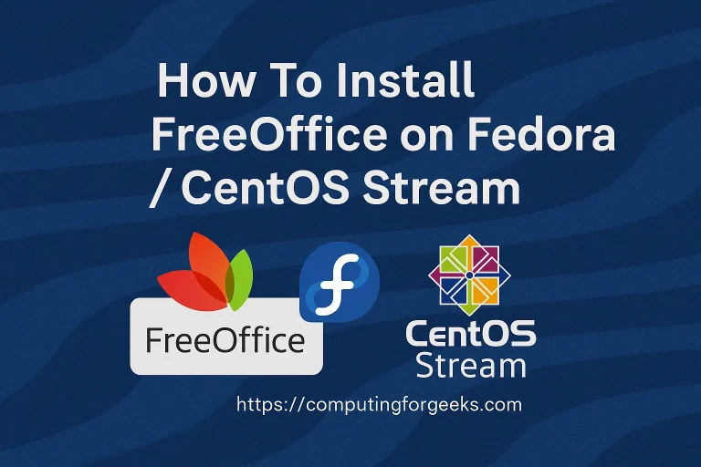 install freeoffice fedora centos stream