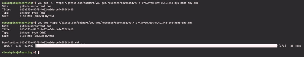 Download Media Contents from the Web with You Get 01 scaled 1