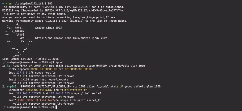 How To Install Amazon Linux 2023 on KVM 09