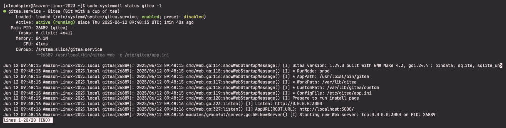 How To Install Gitea on Amazon Linux 2023 4 How To Install Gitea on Amazon Linux 2023 04 scaled 1