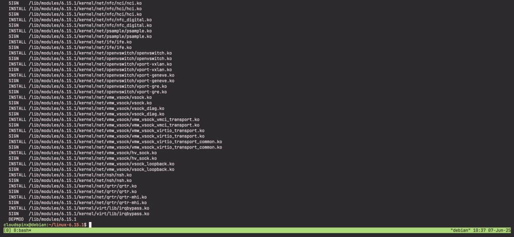 How To Install Linux Kernel 6.15 on Debian 12 11 03 scaled 1