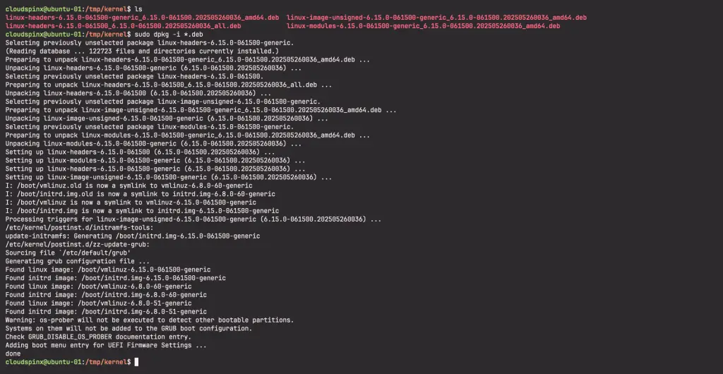 How To Install Linux Kernel 6.15 on Ubuntu 22.04 01 scaled 1